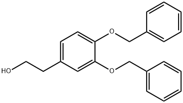 1,2-Dibenzyloxy-4-(2-hydroxyethyl)benzene 구조식 이미지