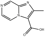 2-Methyl-imidazo[1,2-a]pyrazine-3-carboxylic acid Structure
