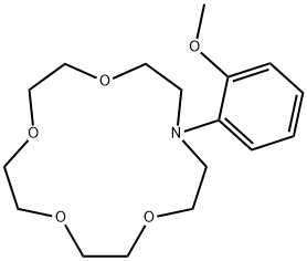 N-(2-Methoxyphenyl)aza-15-crown-5 Structure