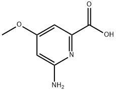 6-아미노-4-메톡시피콜린산 구조식 이미지