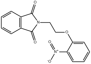 N-[2-(2-Nitrophenoxy)ethyl]phthaliMide 구조식 이미지