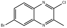 6-BroMo-2-chloro-3-Methylquinoxaline Structure