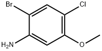 2-BroMo-4-chloro-5-Methoxy-phenylaMine Structure