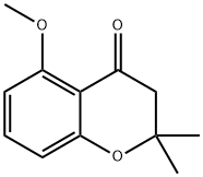5-Methoxy-2,2-diMethylchroMan-4-one Structure