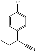 2-(4-BroMo-phenyl)-butyronitrile Structure