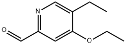 4-에톡시-5-에틸피콜린알데히드 구조식 이미지