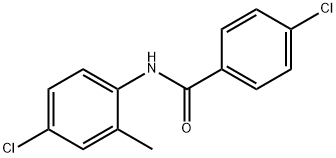 4-Chloro-N-(4-chloro-2-Methylphenyl)benzaMide, 97% 구조식 이미지