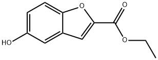 Ethyl 5-hydroxy-2-benzofurancarboxylate Structure