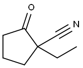 1-에틸-2-옥소사이클로펜탄카르보니트릴 구조식 이미지