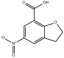 5-Nitro-2,3-dihydrobenzo[b]furan-7-carboxylic acid Structure