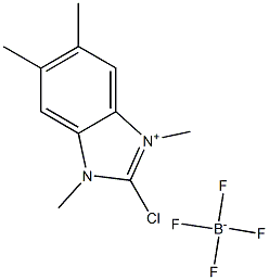 2-chloro-1,3,5,6-tetraMethylbenziMidazoliuM tetrafluoroborate 구조식 이미지