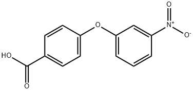 4-(3-Nitrophenoxy)-benzoic acid Structure