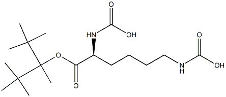 Ethyl N,N`-Di(Boc)-L-Lysine Structure