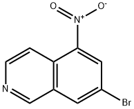 7-bromo-5-nitroisoquinoline Structure
