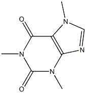 IMp. C (EP): 1,3,9-TriMethyl-3,9-dihydro-1H-purine-2,6-dione (Isocaffeine) 구조식 이미지