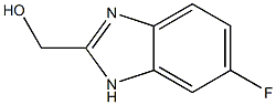 (6-fluoro-1H-benzo[d]iMidazol-2-yl)Methanol Structure