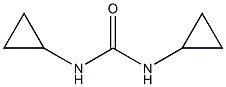 N,N'-dicyclopropylurea Structure