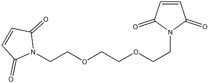 1,2-Bis(MaleiMidoethoxy)ethane Structure