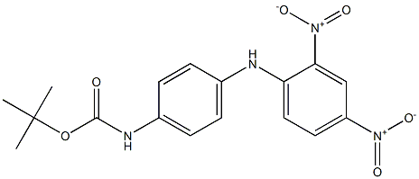 N-Boc-N`-(2,4-dinitrophenyl)-1,4-phenylenediaMine 구조식 이미지