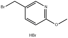 5-(BroMoMethyl)-2-Methoxypyridine hydrobroMide Structure