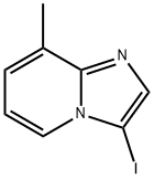 3-Iodo-8-Methyl-iMidazo[1,2-a]pyridine Structure
