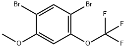 2,4-DibroMo-5-(trifluoroMethoxy)anisole, 97% Structure