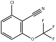 2-Chloro-6-(trifluoroMethoxy)benzonitrile, 97% 구조식 이미지