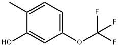 2-Methyl-5-(trifluoroMethoxy)phenol, 97% 구조식 이미지