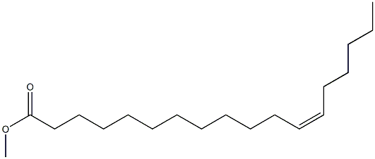 12(Z)-Octadecenoic Acid Methyl Ester 구조식 이미지