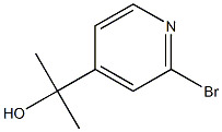 2-(2-BroMo-pyridin-4-yl)-propan-2-ol Structure