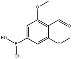 4-ForMyl-3,5-diMethoxyphenylboronic acid Structure
