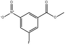 3-Fluoro-5-nitrobenzoic acid Methyl ester 구조식 이미지