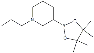 1-propyl-5-(4,4,5,5-tetraMethyl-1,3,2-dioxaborolan-2-yl)-1,2,3,6-tetrahydropyridine 구조식 이미지