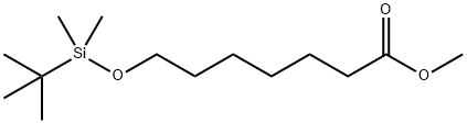 Methyl 7-(tert-butyldiMethylsilyloxy)heptanoate Structure