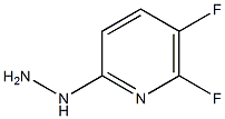 1-(5,6-difluoropyridin-2-yl)hydrazine 구조식 이미지