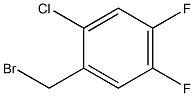 1-(broMoMethyl)-2-chloro-4,5-difluorobenzene 구조식 이미지