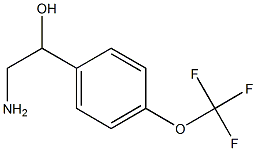 2-aMino-1-(4-(trifluoroMethoxy)phenyl)ethanol 구조식 이미지