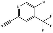 5-chloro-4-(trifluoroMethyl)picolinonitrile Structure