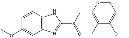 OMeprazole 4'-O-DeMethyl IMpurity Structure