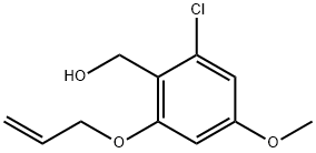 2-(Allyloxy)-6-chloro-4-Methoxybenzyl Alcohol Structure