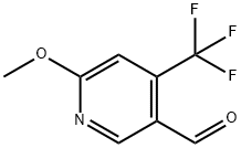 6-Methoxy-4-(trifluoroMethyl)nicotinaldehyde Structure