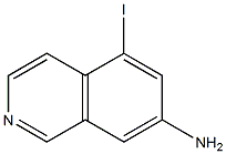 5-iodoisoquinolin-7-aMine Structure