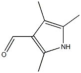 2,4,5-TriMethyl-1H-pyrrole-3-carbaldehyde 구조식 이미지