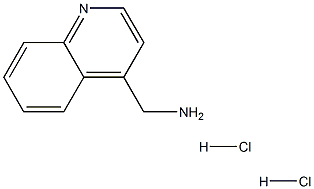 Quinolin-4-yl-MethylaMine dihydrochloride 구조식 이미지