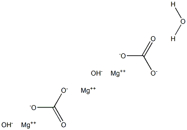 MagnesiuM carbonate hydroxide hydrate Structure