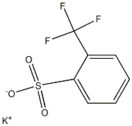 PotassiuM 2-(trifluoroMethyl)benzenesulfonate 구조식 이미지