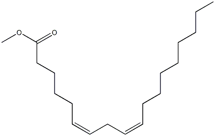 6(Z),9(Z)-OCTADECADIENOIC ACID METHYL ESTER 구조식 이미지