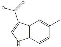 5-Methylindole-3-carboxylate 구조식 이미지