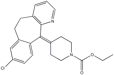 Loratadine EP IMpurity A 구조식 이미지