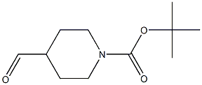 N-Boc-piperidine-4-carboxaldehyde Structure